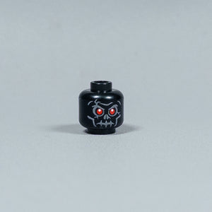 JONAK Toys UV Printed Heads- Skeleton Warriors (Black)