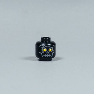 JONAK Toys UV Printed Heads- Skeleton Warriors (Black)