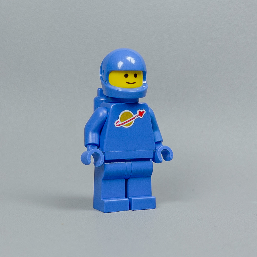 JONAK Toys UV Printed Figure- Classic Space Astronaut (Blue)