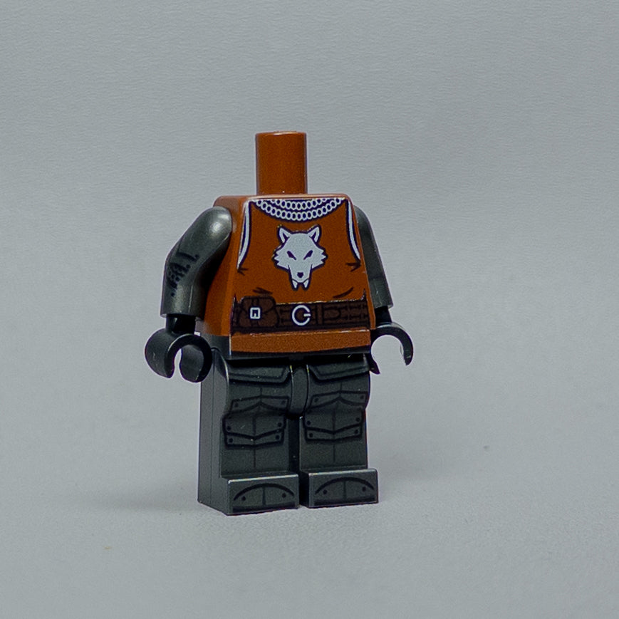 JONAK Toys UV Printed Figure- Armored Wolfpack Knight