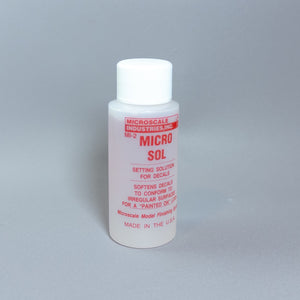 Microscale Industries Decal Solutions (Micro Set, Sol & Gloss)