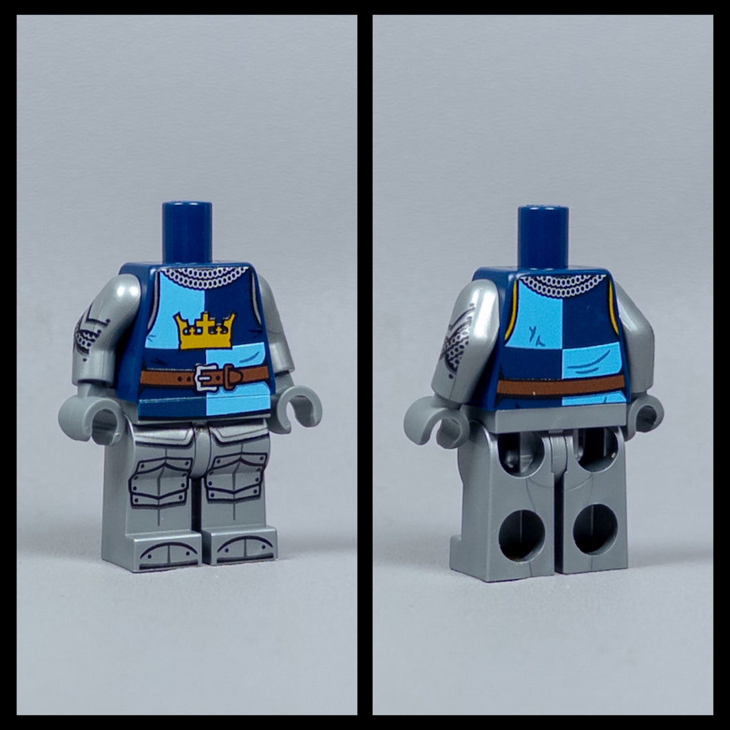 JONAK Toys UV Printed Figure- Armored Crown Knight (Fantasy Era)