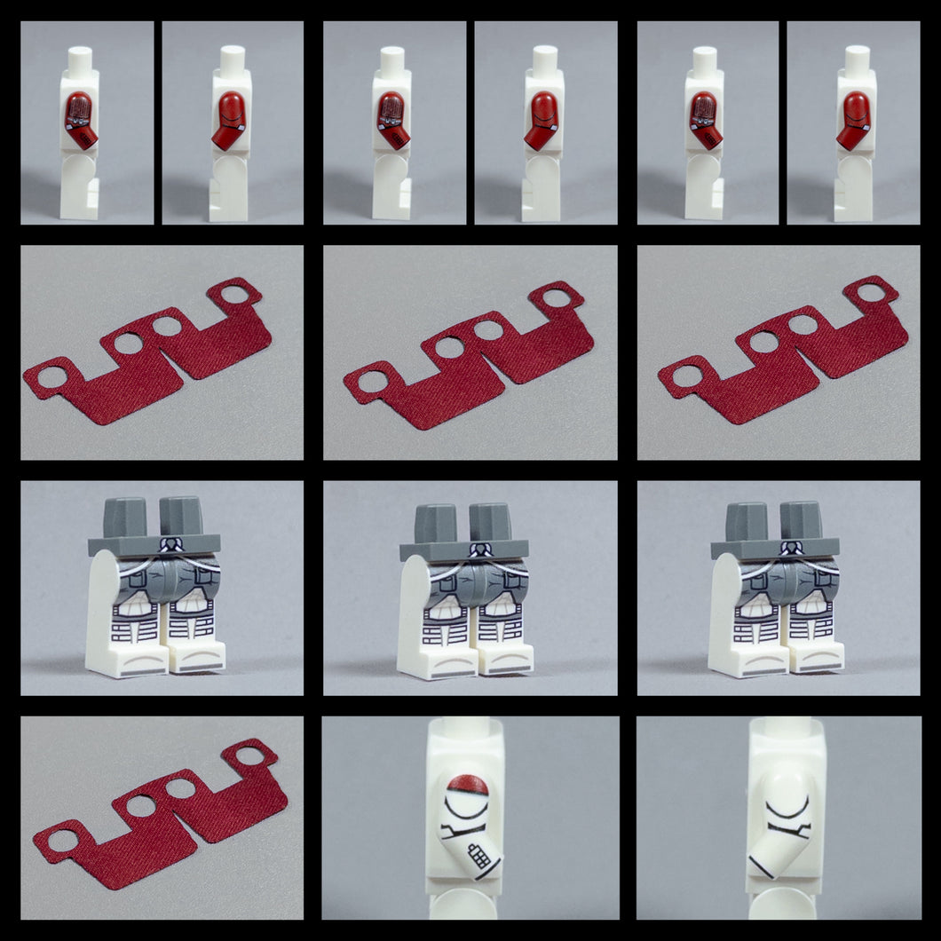 JONAK Toys 75413 Upgrade Pack V2- x3 Printed Legs, x4 Printed Arm Pairs & x4 Kama (Bacara & Marines)