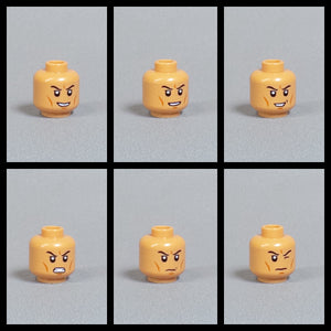 JONAK Toys UV Printed Heads- Grunt Clone Trooper Expressions