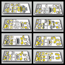 Load image into Gallery viewer, JONAK Toys Phase 2 Decal Sheets- 13th Battalion Expansion Squad Pack
