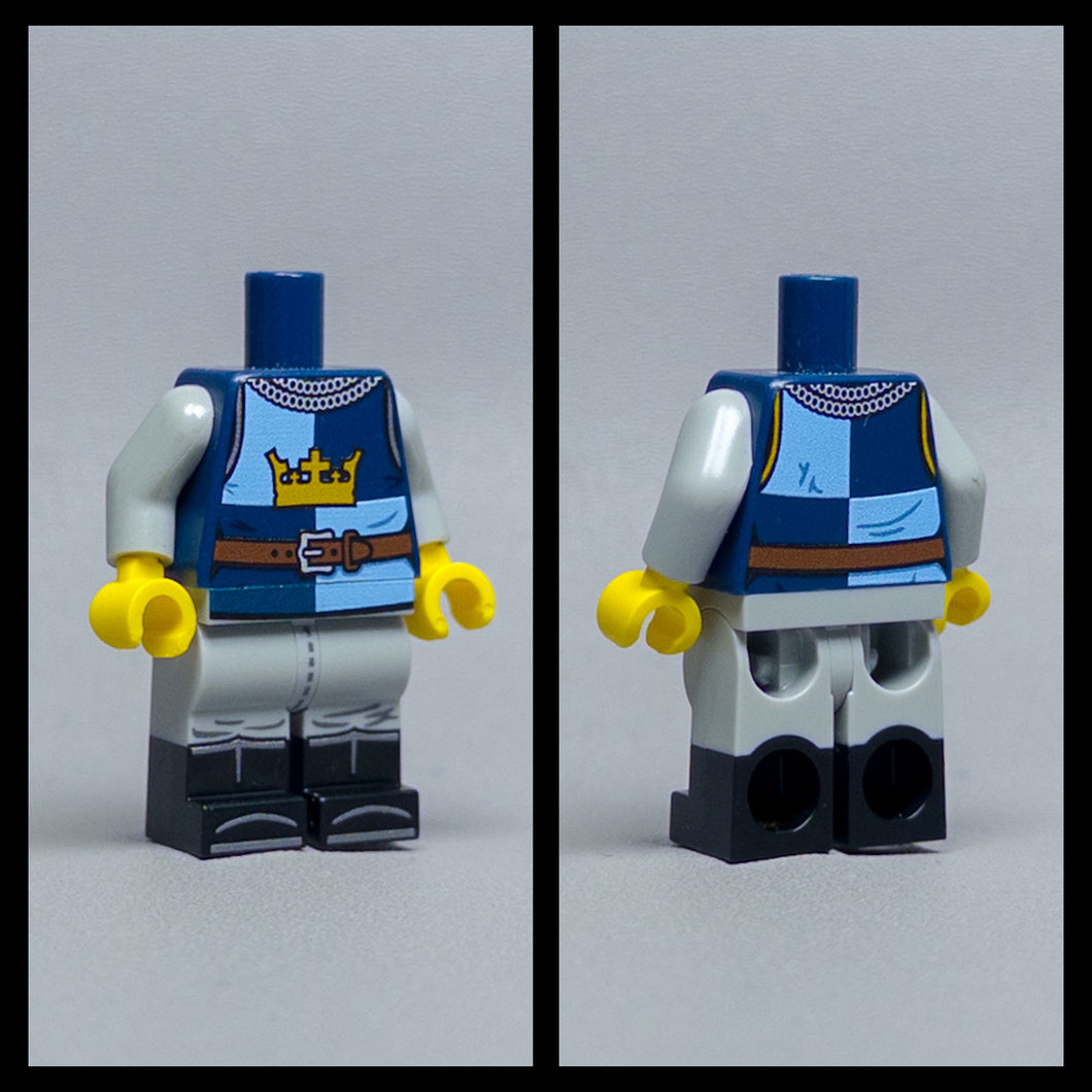 JONAK Toys UV Printed Figure- Crown Knight Soldier (Fantasy Era)