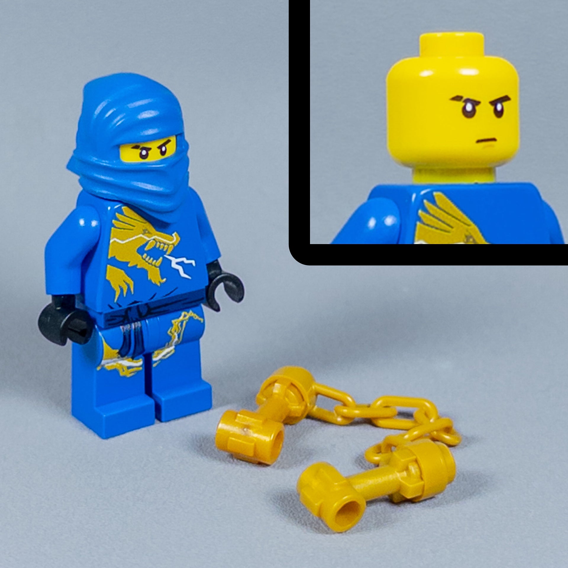 JONAK Toys UV Printed Figure- Jay DX w/ Nunchucks