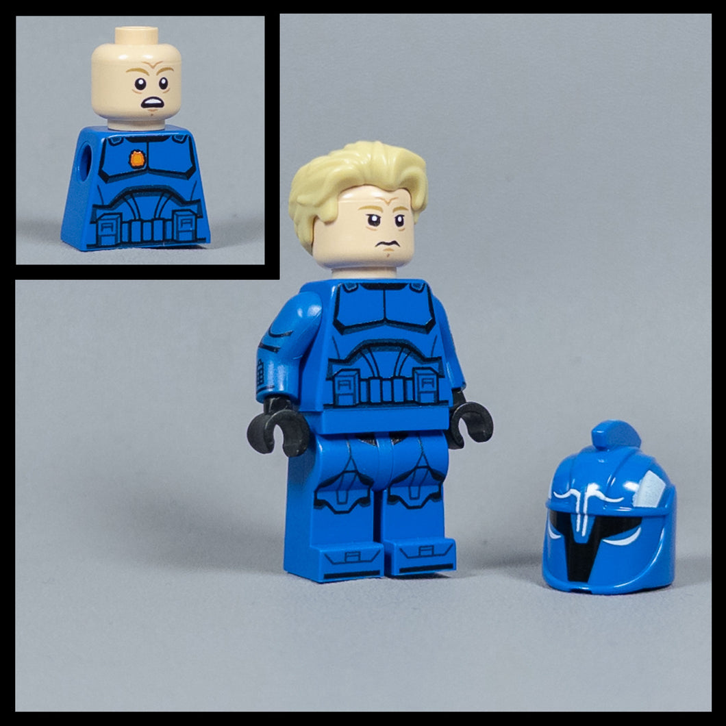 JONAK Toys UV Printed Figure- Senate Commando Captain Argyus