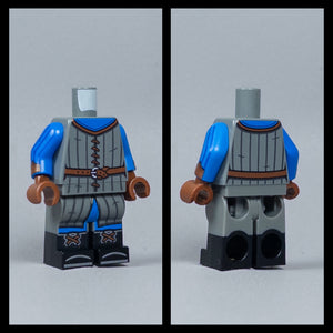 JONAK Toys UV Printed Figure- Padded Gambeson Body (Black Falcons)