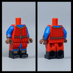 JONAK Toys UV Printed Figure- Padded Gambeson Body (Lion Knights)