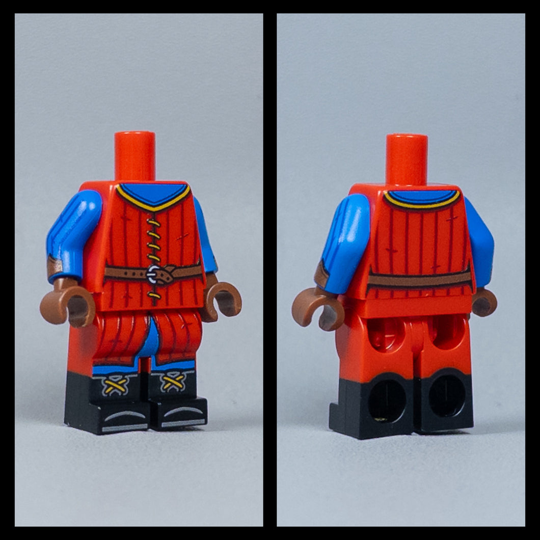 JONAK Toys UV Printed Figure- Padded Gambeson Body (Lion Knights)