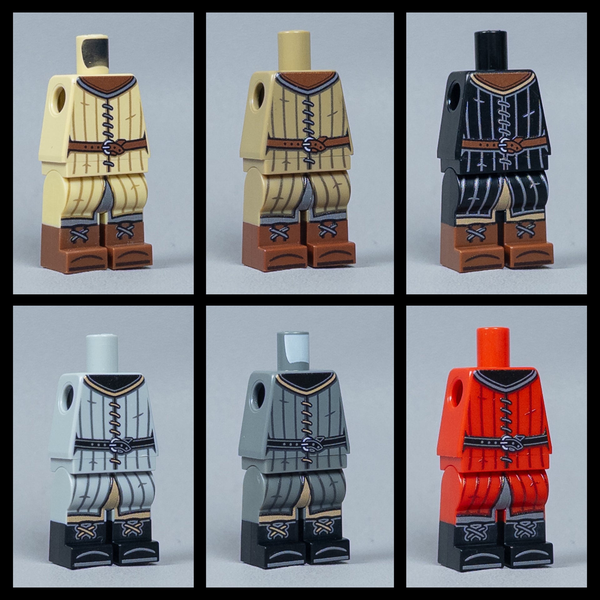 JONAK Toys UV Printed Figure- Padded Gambeson Bodies