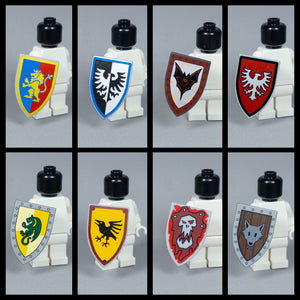 Custom Pad Printed Shields- Large