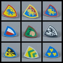 Load image into Gallery viewer, Official LEGO Shields- Triangular
