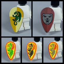 Load image into Gallery viewer, Custom Pad Printed Shields- Oval
