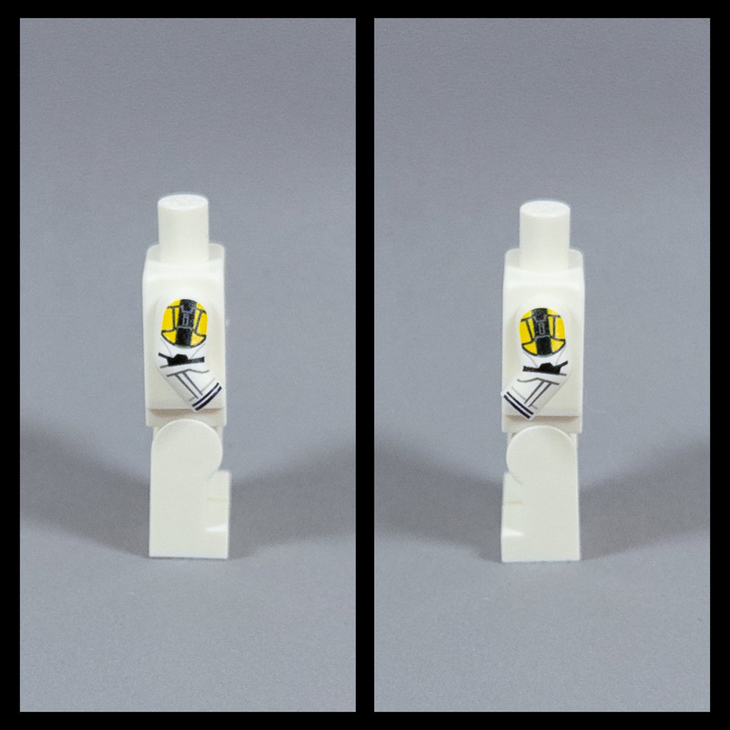 JONAK Toys UV Printed Arms- H.O.P.E. Yellow