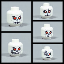 Load image into Gallery viewer, JONAK Toys UV Printed Heads- Skeleton Warriors (White)
