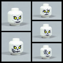 Load image into Gallery viewer, JONAK Toys UV Printed Heads- Skeleton Warriors (White)
