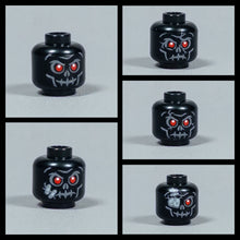Load image into Gallery viewer, JONAK Toys UV Printed Heads- Skeleton Warriors (Black)
