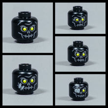Load image into Gallery viewer, JONAK Toys UV Printed Heads- Skeleton Warriors (Black)
