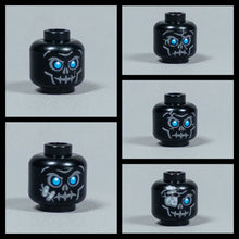 Load image into Gallery viewer, JONAK Toys UV Printed Heads- Skeleton Warriors (Black)
