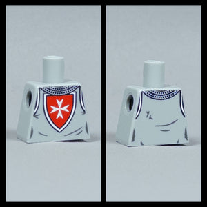 JONAK Toys UV Printed Torsos- Knights of the Yellow Castle (Modern)