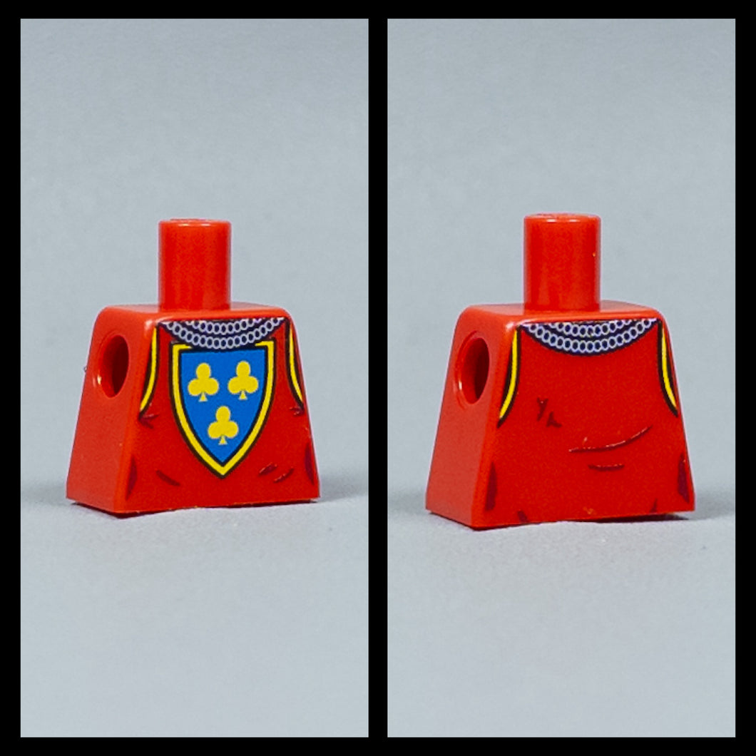 JONAK Toys UV Printed Torsos- Knights of the Yellow Castle (Modern)