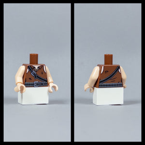 JONAK Toys UV Printed Torsos- Dark Forest (Light Nougat)