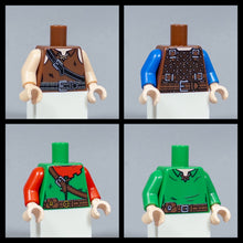 Load image into Gallery viewer, JONAK Toys UV Printed Torsos- Dark Forest (Light Nougat)
