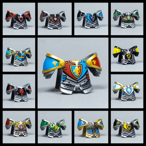 Custom Pad Printed Breatplates w/ Shoulder Armor