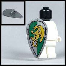 Load image into Gallery viewer, Custom Pad Printed Oval Shields (V2)
