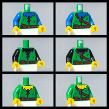 Load image into Gallery viewer, JONAK Toys UV Printed Torsos- Forestmen
