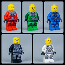 Load image into Gallery viewer, JONAK Toys UV Printed Figure- Stone Armor Ninja 5-Pack
