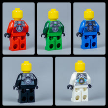 Load image into Gallery viewer, JONAK Toys UV Printed Figure- Stone Armor Ninja 5-Pack
