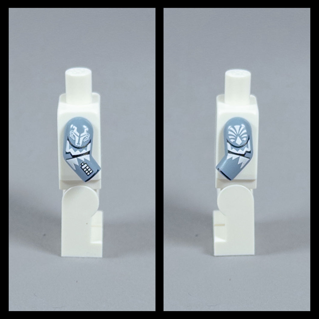 JONAK Toys UV Printed Arms- Commander Wolffe- Sand Blue