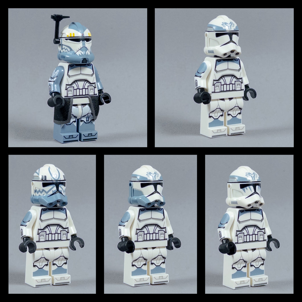 JONAK Toys UV Printed Figure- Sand Blue Wolfpack Squad