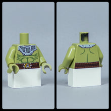 Load image into Gallery viewer, JONAK Toys UV Printed Torsos- Orc Warriors (Olive Green)
