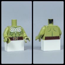 Load image into Gallery viewer, JONAK Toys UV Printed Torsos- Orc Warriors (Olive Green)
