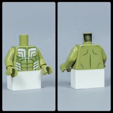 Load image into Gallery viewer, JONAK Toys UV Printed Torsos- Orc Warriors (Olive Green)
