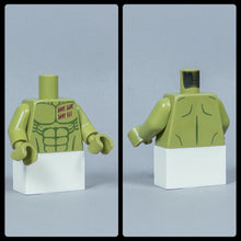 Load image into Gallery viewer, JONAK Toys UV Printed Torsos- Orc Warriors (Olive Green)
