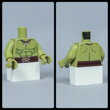 Load image into Gallery viewer, JONAK Toys UV Printed Torsos- Orc Warriors (Olive Green)
