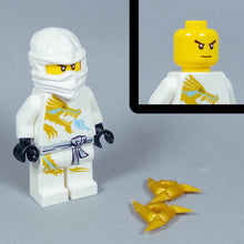 Load image into Gallery viewer, JONAK Toys UV Printed Figure- Zane DX w/ Shurikens
