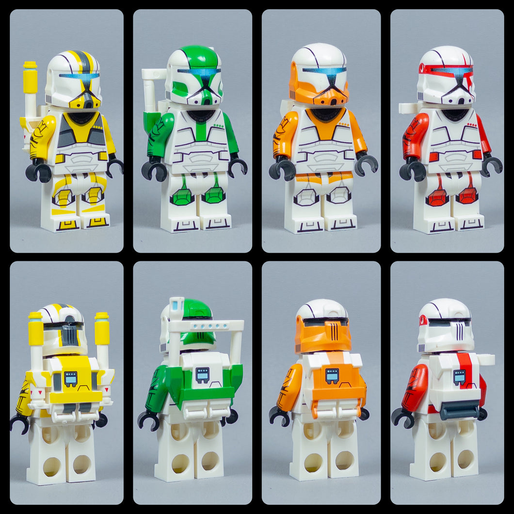 JONAK Toys UV Printed Figures- Clone Commando Squad 42