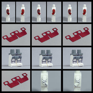 JONAK Toys 75413 Upgrade Pack V2- x3 Printed Legs, x4 Printed Arm Pairs & x4 Kama (Bacara & Marines)