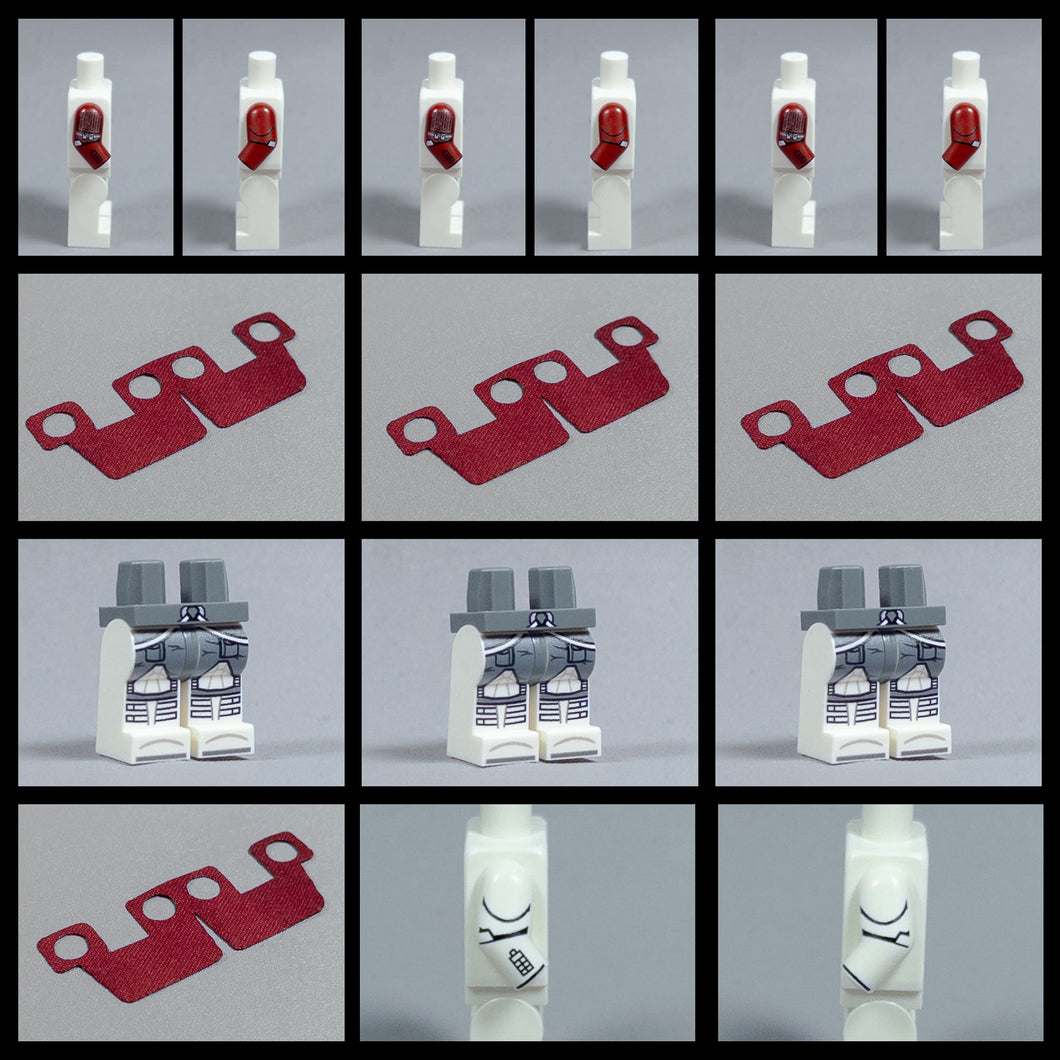 JONAK Toys 75413 Upgrade Pack V2- x3 Printed Legs, x4 Printed Arm Pairs & x4 Kama (Bacara & Marines)