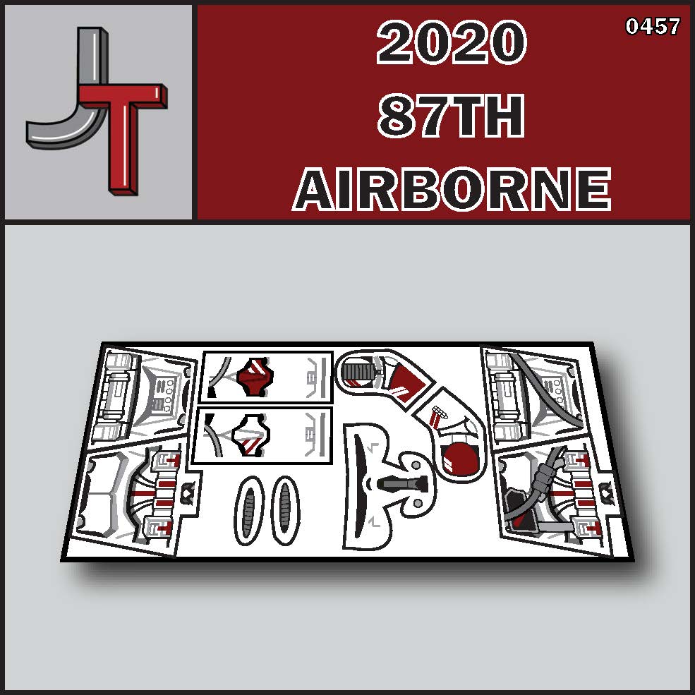 JONAK Toys Phase 2 Decal Sheet- 87th Airborne