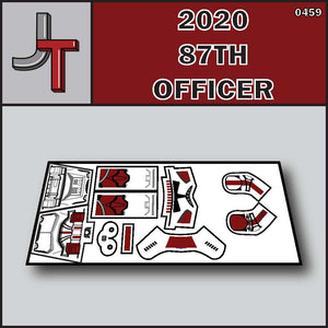 JONAK Toys Phase 2 Decal Sheet- 87th Officer