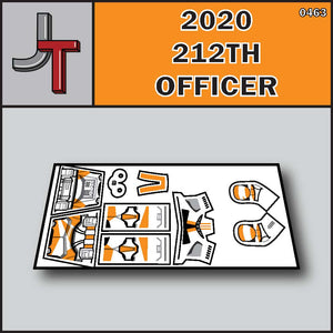 JONAK Toys Phase 2 Decal Sheet- 212th Officer