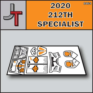 JONAK Toys Phase 2 Decal Sheet- 212th Specialist