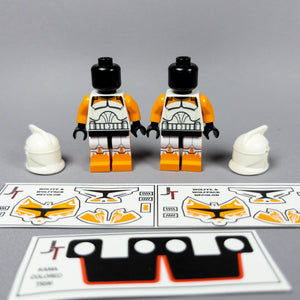 JONAK Toys UV Printed Figure- Exclusive Wolffe & Wolfpack Recolors!